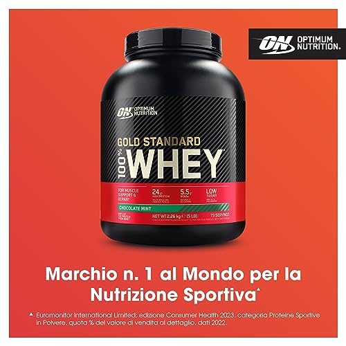 Revitalise with Optimum Nutrition Gold Standard 100% Whey Protein Powder, Double Rich Chocolate, 2 Pound (Packaging May Vary)