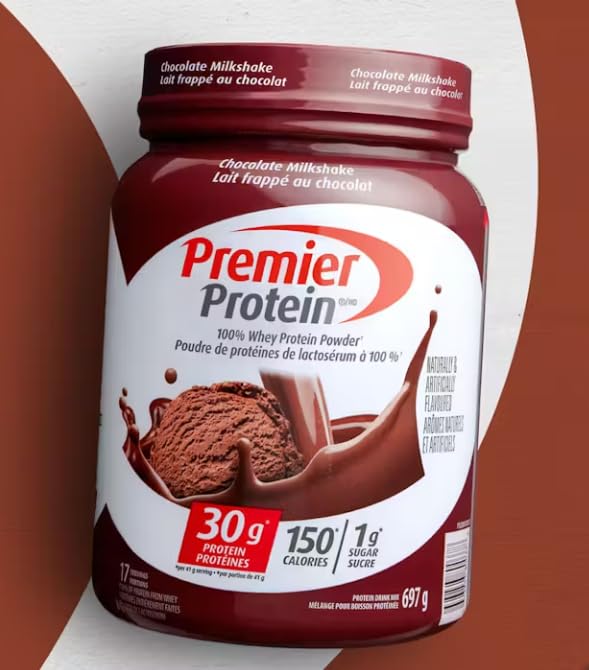 Ultimate Revitalization with Premier Protein Powder, Vanilla Milkshake - 30g Protein, 1g Sugar, 100% Whey Protein, Keto Friendly, No Soy Ingredients, Gluten Free - 17 Servings, 23.3 Ounces.