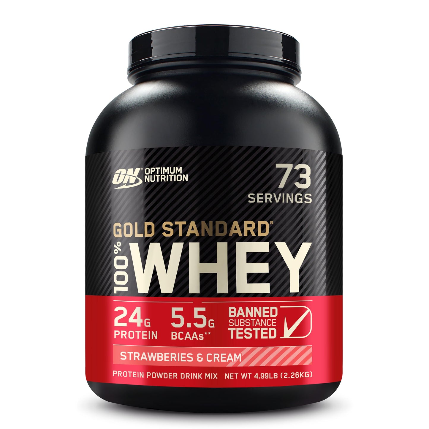 Revitalise with Optimum Nutrition Gold Standard 100% Whey Protein Powder, Double Rich Chocolate, 2 Pound (Packaging May Vary)