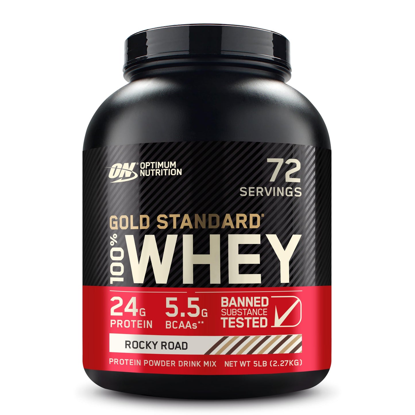 Revitalise with Optimum Nutrition Gold Standard 100% Whey Protein Powder, Double Rich Chocolate, 2 Pound (Packaging May Vary)