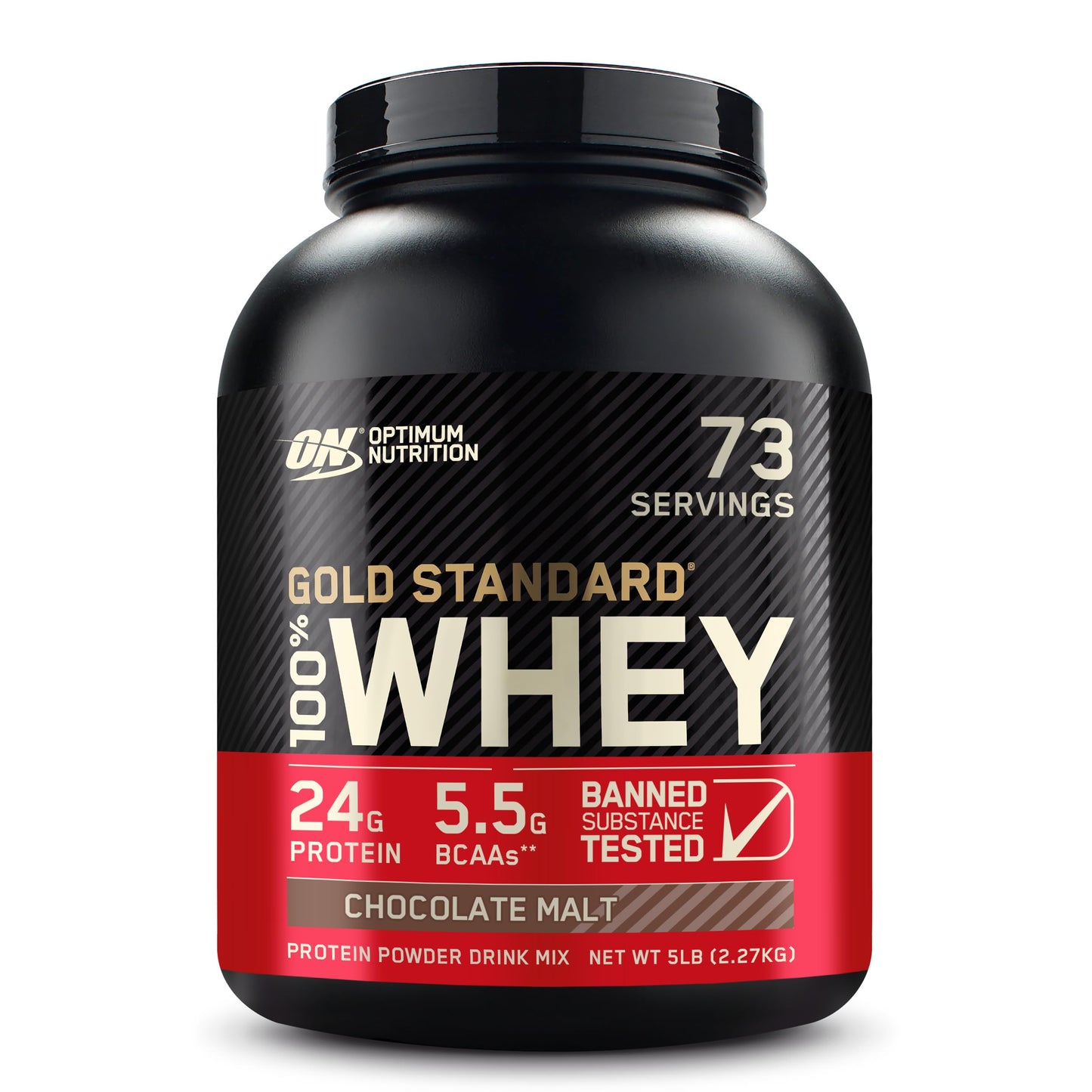 Revitalise with Optimum Nutrition Gold Standard 100% Whey Protein Powder, Double Rich Chocolate, 2 Pound (Packaging May Vary)