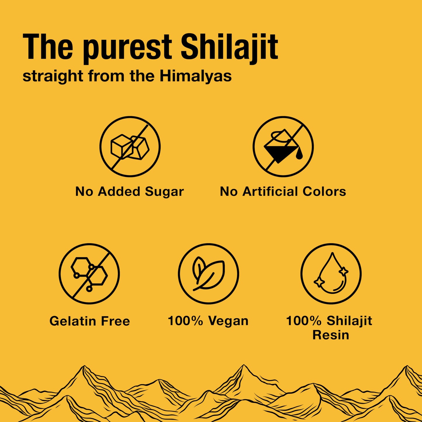 Pure Himalayan Shilajit Gummies with Ashwagandha, and 85+ Trace Minerals.