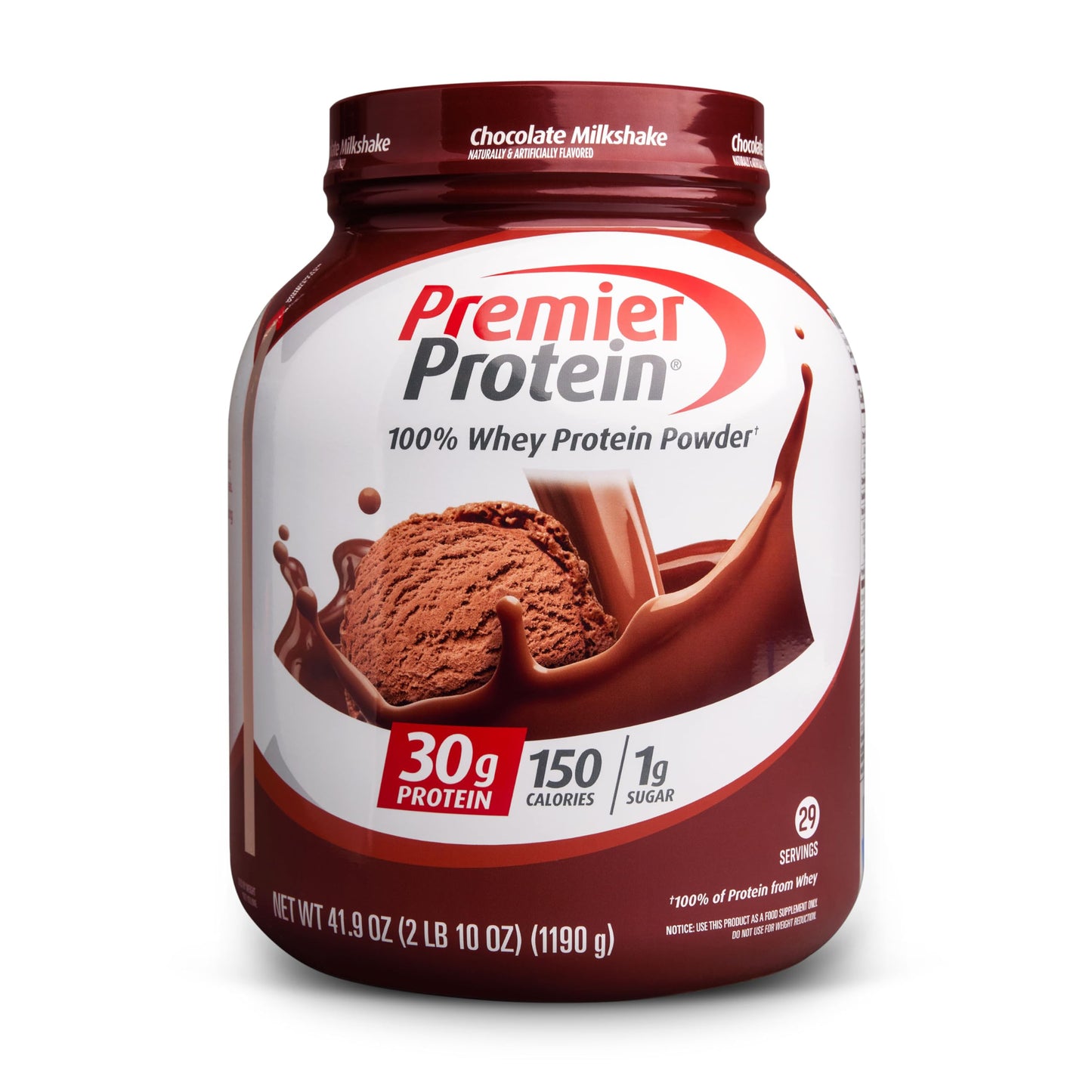 Ultimate Revitalization with Premier Protein Powder, Vanilla Milkshake - 30g Protein, 1g Sugar, 100% Whey Protein, Keto Friendly, No Soy Ingredients, Gluten Free - 17 Servings, 23.3 Ounces.