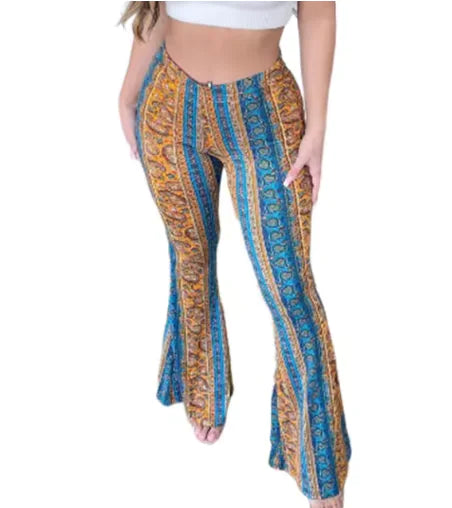 Ultra Flare Print Pants for Women