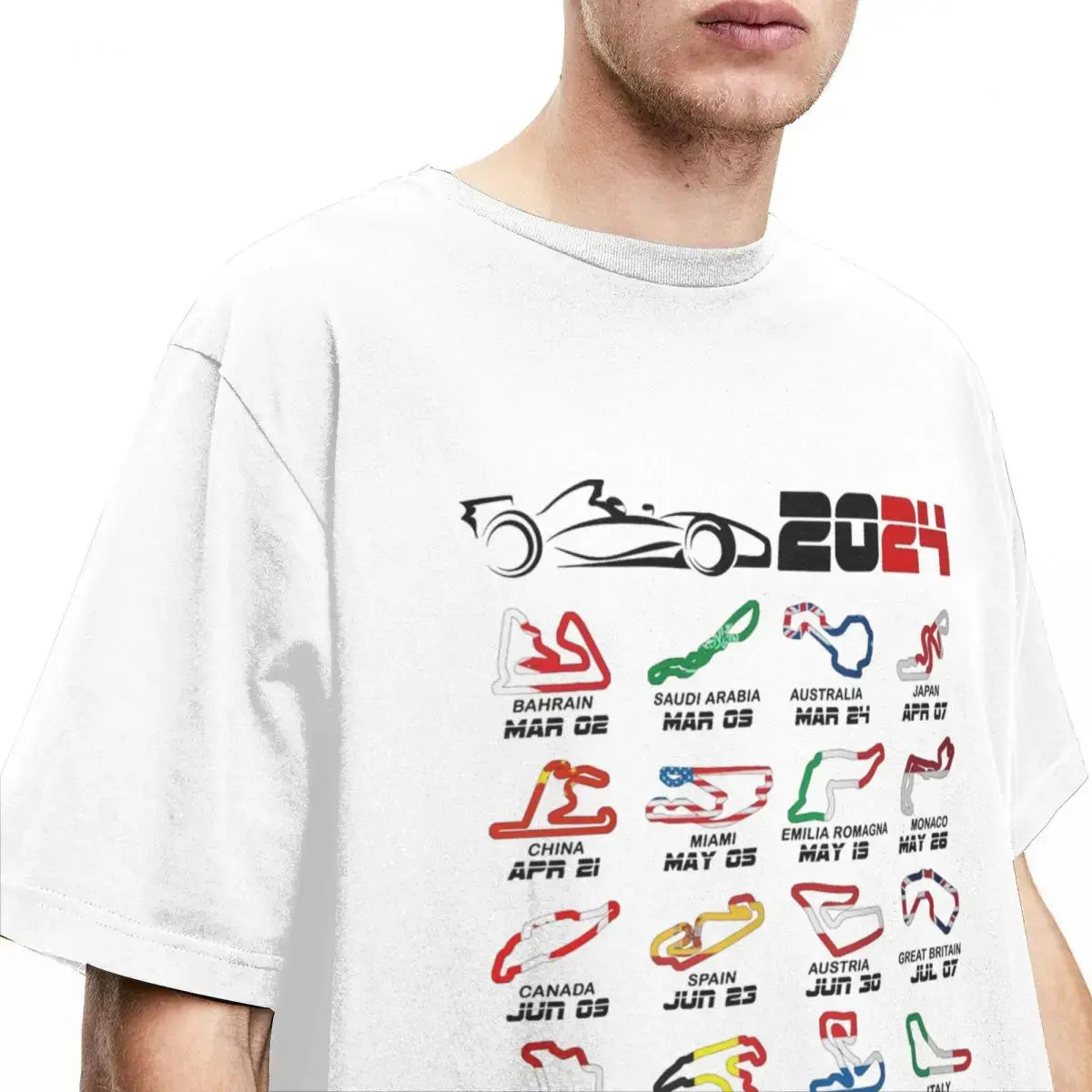 F1 Racing Circuits T-Shirt