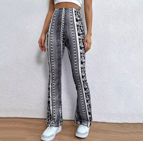 Ultra Flare Print Pants for Women