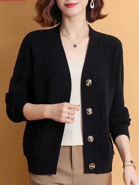 Elegant Style Knitted Cardigan For Women