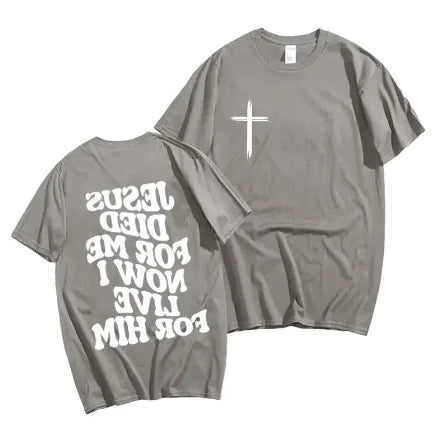 Men's Christian Elevated T Shirt Jesus Bible Verse