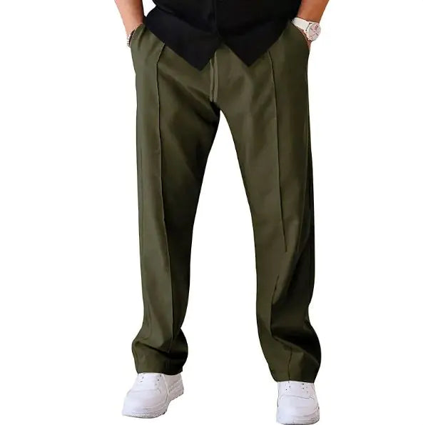 Men's Casual Loose Drawstring Pants - Authentifactor