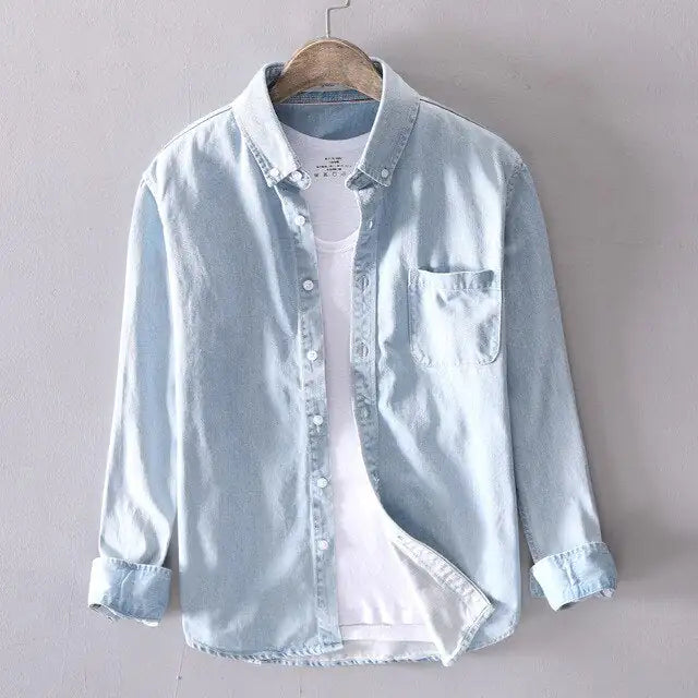 Cotton Denim Shirt