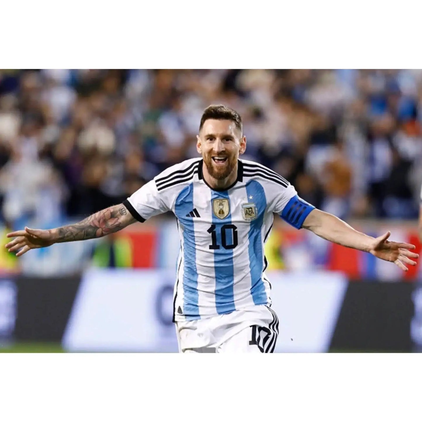 Messi #10 Premium Adidas Jersey 2022 Champions Argentina