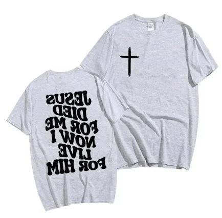 Men's Christian Elevated T Shirt Jesus Bible Verse