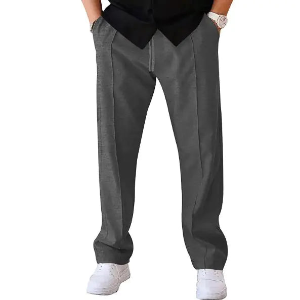 Men's Casual Loose Drawstring Pants - Authentifactor